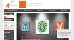 Desktop Screenshot of boutique.pop-shop-strasbourg.com