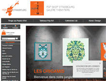 Tablet Screenshot of boutique.pop-shop-strasbourg.com
